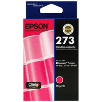 Epson 273 Std Capacity Claria Premium Magenta ink