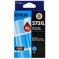 Epson 273XL High Capacity Claria Premium Cyan ink