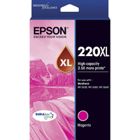 Epson 220XL High DURABrite Ultra Magenta ink (Epson WorkForce WF-2630, WF-2650, WF-2660)