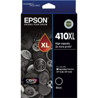 Epson 410XL High Capacity Claria Premium - Black Ink Cartridge (XP-530, XP-630)