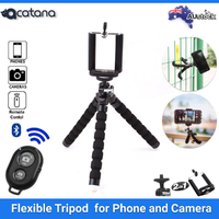 Tripod Stand Flexible Octopus Universal Phone Mount iPhone Samsung Camera Holder