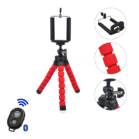Flexible Mini Octopus Tripod Bracket Stand Universal Mount Phone Camera iPhone