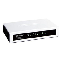 TP-Link TL-SF1008D 8-port 10/100M Mini Desktop Fast Ethernet Switch, 8xRJ45 Ports with MDI/MDIX, IEEE 802.3x, Energy-Efficient