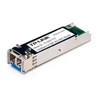 TP-Link TL-SM311LS Gigabit SFP Module, Single-mode, MiniGBIC, LC Interface, Up to 10km Distance
