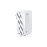 TP-Link TL-WPA4220 Wireless Wi-Fi N300 AV500 Powerline Extender 2.4Ghz 300Mbps Wireless and AV500 500Mbps Wired 2x100Mbps Ethernet P