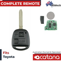 Remote Car Key 4C Chip For Toyota Tarago ACR30 2000 - 2003