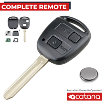 Remote Car Key for Toyota Prado Kluger Avensis 2004 - 2007 433MHz 4D67 50171 TOY43 2 Buttons
