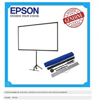 EPSON 80" Portable Projector Screen Tripod with Shoulder Bag V12H002S2Y