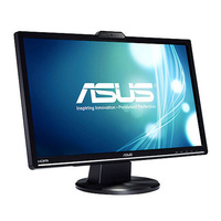 ASUS VK248H Widescreen 24"""" FullHD 16:9 LCD Monitor, 2ms, with built-in Webcam 1.0MP and Speakers, HDMI, Tilt Adjustment