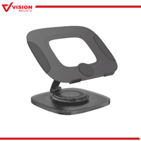 10-17" Laptop Stand 360 Rotating Adjustable Ergonomic Foldable Notebook Riser for Desk