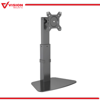 Vision Mounts Gas Lift Freestanding Monitor Stand Arm Desk Single HD LED Mount Bracket Holder