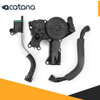 for VW Audi 06J103213C 06J103221B 06H103495B PCV Valve Oil Separator Pipe Kit
