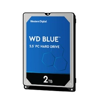 Hard Drive 2TB 2.5" SATA 128 MB Cache PC WD Blue Western Digital WD20SPZX