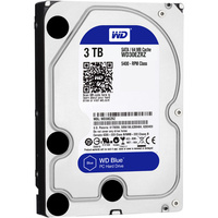 Western Digital Blue 3TB 3.5-inch HDD SATA III 6 Gb/s 5400 RPM 64MB Cache Internal Desktop