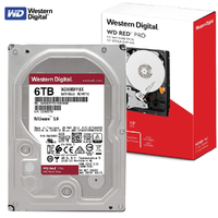 6TB 3.5"  Western Digital Red Pro HDD SATA III, 256MB, 7200RPM NAS Internal Hard Disk WD WD6003FFBX