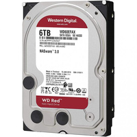 6TB WD Red 3.5" SATA Internal NAS Hard Drive HDD 5400RPM 256MB WD WD60EFAX