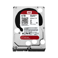 Western Digital 6TB NAS Red Hard Drive 3.5" SATA III 6Gbs 64MB Cache IntelliPower WD60EFRX