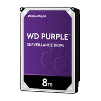HDD 8TB  3.5" 256MB WD Purple Surveillance Western Digital WD82PURZ