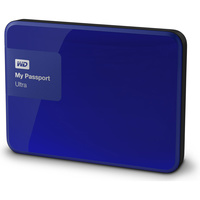 Western Digital My Passport Ultra 2TB USB3.0 Portable Hard Drive, Noble Blue