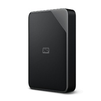 4TB Portable Storage USB 3.0 WD Elements SE Western Digital WDBJRT0040BBK-WESN