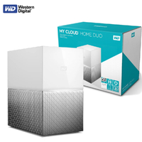 NAS 2-Bay 20TB Western Digital My Cloud Home Duo White Personal Cloud Storage WD WDBMUT0200JWT-SESN