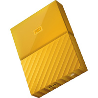 WD 2TB My Passport USB 3.0 Secure Portable Hard Drive (Yellow) WDBS4B0020BYL-WESN