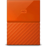4TB My Passport USB 3.0 Secure Portable Hard Drive (Orange) WD WDBYFT0040BOR-WESN