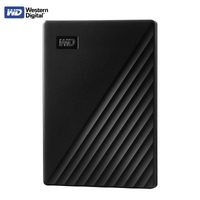 2TB External Hard Drive WD My Passport Black USB 3.0 Portable HDD Western Digital WDBYVG0020BBK-WESN