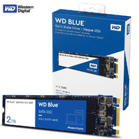2TB M.2 2280 SSD WD Blue SATA III Internal Solid State Drive Western Digital WDS200T2B0B