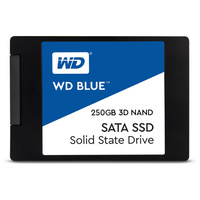 WD 250GB Blue 3D NAND SATA III 2.5" Internal SSD WDS250G2B0A