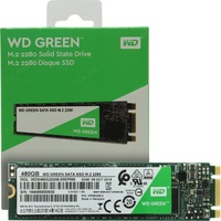 SSD 480GB M.2 3D NAND SATA Internal WD Green Western Digital WDS480G2G0B