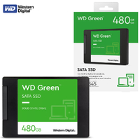 480GB 2.5" WD Green SATA SLC SSD Western Digital Internal Solid State Drive WDS480G3G0A