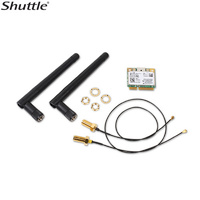 Shuttle WLN-S WLAN Kit, Wi-Fi adapter with accessory for XG41, DS61, DS81(L), DS87, XH61V, XH81, XH81V, XH97V (XS35 / XS36 / DS47 / DS57U series Slim