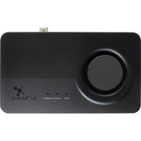 ASUS Xonar U5 5.1 Channel USB Sound Card and Headphone Amplifier 192kHz/24-bit with 104dB SNR Ratio, 5x 3.5mm Audio Output, 1x SPDIF