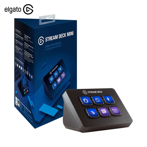 Corsair Elgato Stream Deck Mini Live Content Creation Сontroller Customizable 10GAI9901