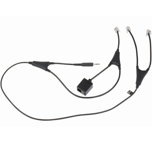 Jabra Link EHS (Electronic Hook Switch) Adapter Solution for Jabra Pro Wireless Headsets and Alcatel Phones