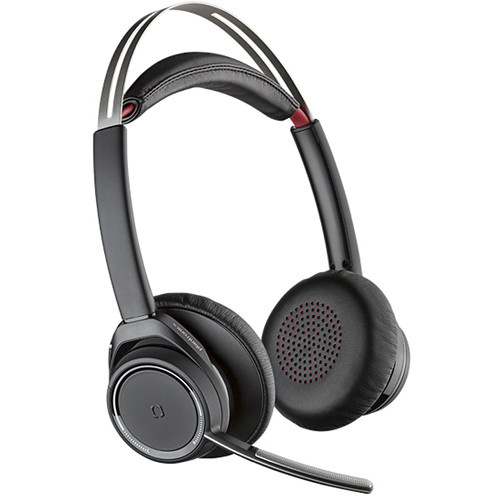 Plantronics Voyager Focus B825 Standard STEREO UC Bluetooth USB Headset with Hi-Fi stereo A2DP DSP and 12H Battery