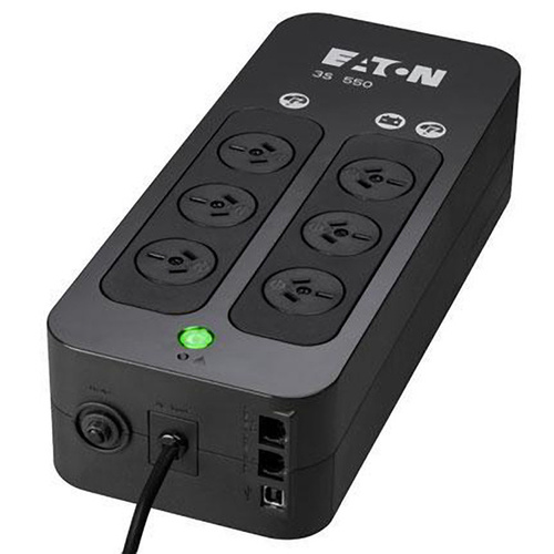 Eaton 3S 550VA/330W 6AU Outlets (3 Surge Only) Standby Powerboard UPS