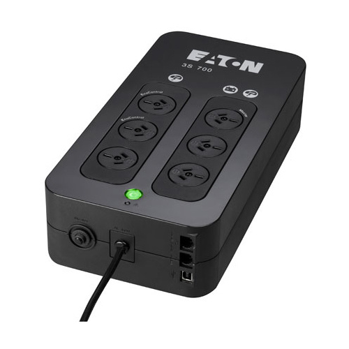 Eaton 3S 700VA / 420W Standby Powerboard UPS, surge energy protection, 6 AU outlets, 420W