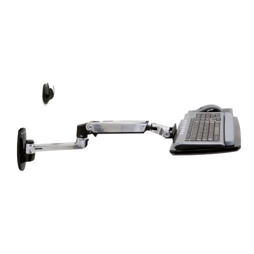 Ergotron 45-246-026 Keyboard Mouse Tray Holder Stand LX Wall Mount Arm Workstation Platform
