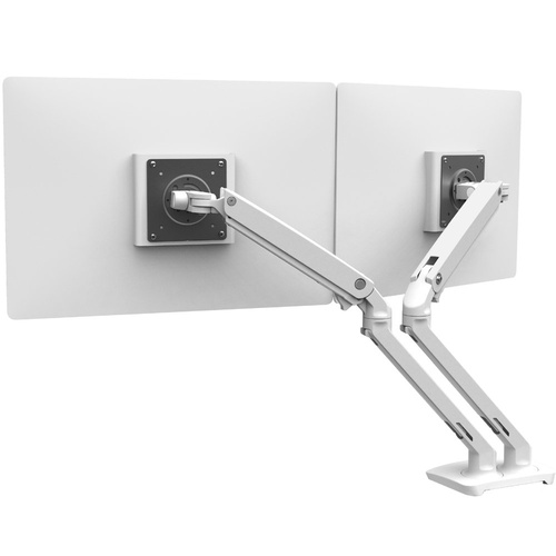 Dual Monitor Stand Arm Mount Desl Holder Bracket LCD MXV Ergotron 45-496-216