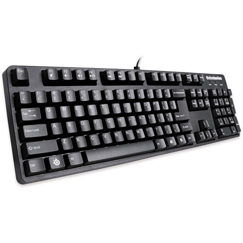 SteelSeries 6Gv2 Professional Mechanical Keyboard, Black Cherry MX Switch