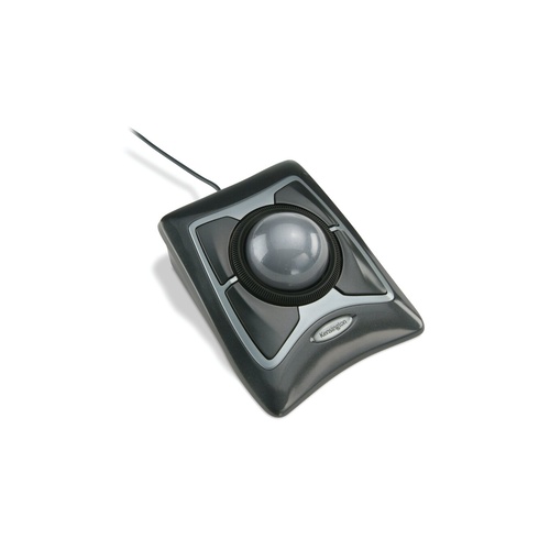 Trackball Mouse Wired Scroll Ring Large Ball/Wrist Rest/PC/Mac Expert Kensington 64325