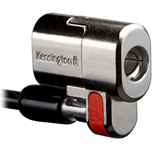 Laptop Keyed Single Head Lock Clicksafe Wedge-Shaped Carbon Steel Cable Kensington 67974