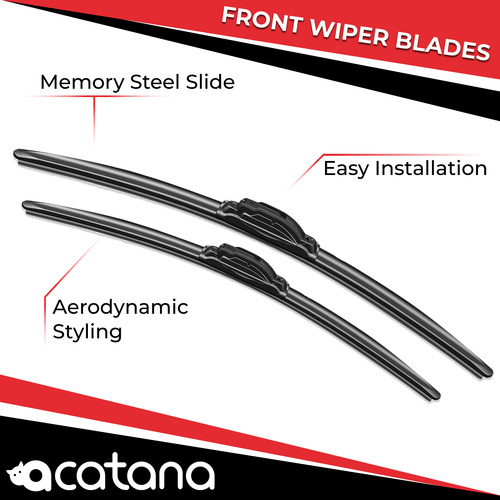 Replacement Wiper Blades for Chery Tiggo 8 2022 - 2025, Set of 2pcs