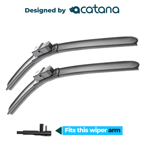 acatana Wiper Blades for BMW X5 E70 2007 - 2011 Set 24" + 20" - Front