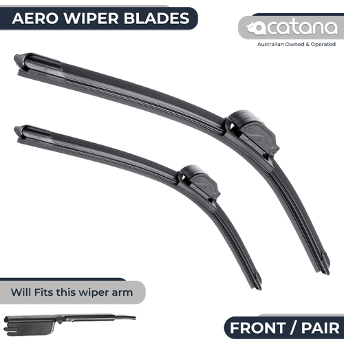Aero Wiper Blades for Subaru Impreza G5 2017 - 2022 Pair Pack