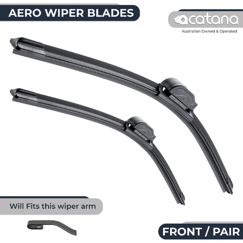 Aero Wiper Blades for Citroen Xantia Hatch 1993 - 2003 Front Pair 20" + 20", Pair Pack