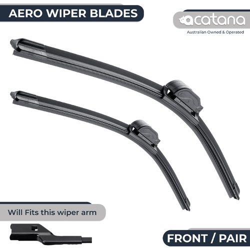 Aero Wiper Blades for MG MG S5 EV 2025 - 2026, Pair Pack