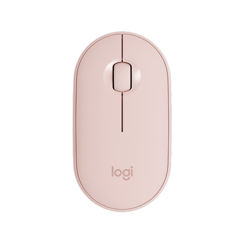 Logitech Mouse M350 Pebble Wireless Mouse  Rose 910-005601